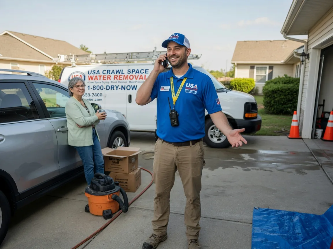 Crawl Space Water Removal Ohio City, OH FAQs